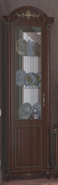ГД-02 Шкаф 1-дверный (правый) Да Винчи в Губкинском - gubkinskiy.ok-mebel.com | фото