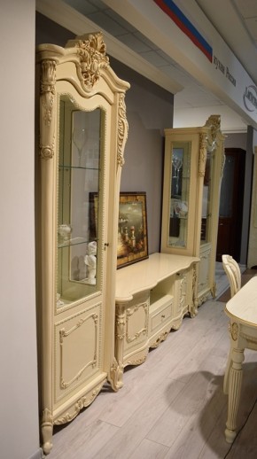 Гостиная Джоконда (крем глянец) 1+ТВ+1 в Губкинском - gubkinskiy.ok-mebel.com | фото 3