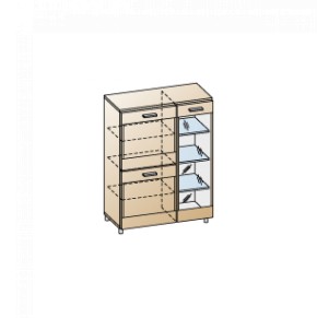 Гостиная Камелия Композиция 12 (Ясень Асахи) в Губкинском - gubkinskiy.ok-mebel.com | фото 8