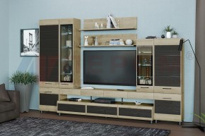 Гостиная Камелия Композиция 3 (Гикори Джексон светлый комбинированный) в Губкинском - gubkinskiy.ok-mebel.com | фото