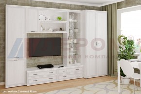 Гостиная Карина Композиция 16 (Снежный ясень) в Губкинском - gubkinskiy.ok-mebel.com | фото
