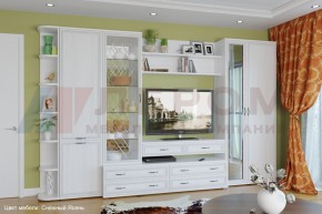 Гостиная Карина Композиция 20 (Снежный ясень) в Губкинском - gubkinskiy.ok-mebel.com | фото