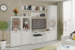 Гостиная Карина Композиция 22 (Снежный ясень) в Губкинском - gubkinskiy.ok-mebel.com | фото