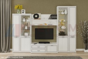 Гостиная Карина Композиция 24 (Снежный ясень) в Губкинском - gubkinskiy.ok-mebel.com | фото