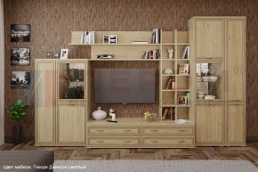 Гостиная Карина Композиция 5 (Гикори Джексон светлый) в Губкинском - gubkinskiy.ok-mebel.com | фото