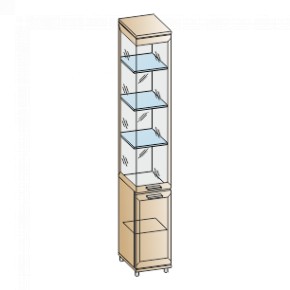 Гостиная Мелисса Композиция 12 (Акация Молдау) в Губкинском - gubkinskiy.ok-mebel.com | фото 7