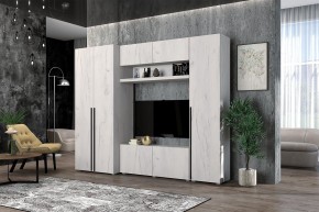 Гостиная Норден (Дуб Крафт белый) в Губкинском - gubkinskiy.ok-mebel.com | фото