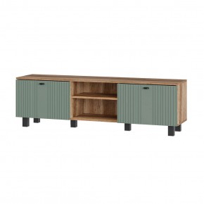 Гостиная Олива (Дуб каньон/MF12 Эвкалипт софт) в Губкинском - gubkinskiy.ok-mebel.com | фото 7