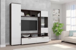 Гостиная Софи (венге/белый глянец) в Губкинском - gubkinskiy.ok-mebel.com | фото