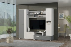 Гостиная Юна (Анкор светлый/Графит) в Губкинском - gubkinskiy.ok-mebel.com | фото 3