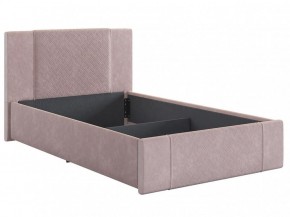 ХЛОЯ Кровать 1200 каркас (нежно-розовый велюр) в Губкинском - gubkinskiy.ok-mebel.com | фото