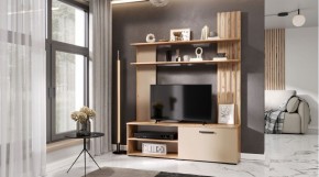 КАРОЛИНА Гостиная (дуб вотан/кашемир) в Губкинском - gubkinskiy.ok-mebel.com | фото