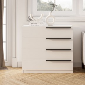 Комод Айрон КМ-02 (белый) в Губкинском - gubkinskiy.ok-mebel.com | фото