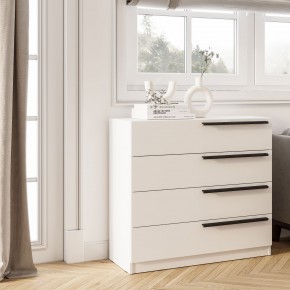 Комод Айрон КМ-02 (белый) в Губкинском - gubkinskiy.ok-mebel.com | фото 2
