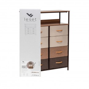 Комод Leset Локи 8 ящ. с полкой в Губкинском - gubkinskiy.ok-mebel.com | фото 10
