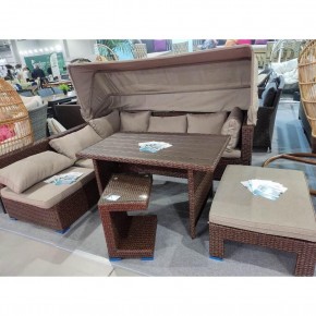 Комплект мебели с диваном AFM-320B-T320 Brown в Губкинском - gubkinskiy.ok-mebel.com | фото 2