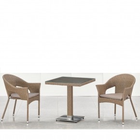 Комплект мебели T605SWT/Y79B-W56 Light Brown (2+1) в Губкинском - gubkinskiy.ok-mebel.com | фото