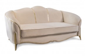 Комплект мягкой мебели Lara 3-1-1 с раскладным механизмом (бежевый/золото) в Губкинском - gubkinskiy.ok-mebel.com | фото 2