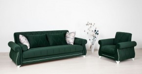 Комплект Роуз ТД 411 диван-кровать + кресло + комплект подушек в Губкинском - gubkinskiy.ok-mebel.com | фото