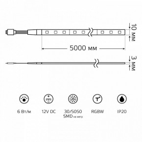 Комплект с лентой светодиодной Gauss Basic BT011 в Губкинском - gubkinskiy.ok-mebel.com | фото 13