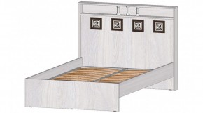 КОСТА-РИКА Кровать 1200 с основанием (анкор светлый) в Губкинском - gubkinskiy.ok-mebel.com | фото