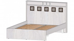 КОСТА-РИКА Кровать 1400 с основанием (анкор светлый) в Губкинском - gubkinskiy.ok-mebel.com | фото