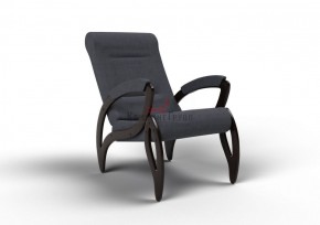 Кресло для отдыха Зельден 20-Т-ГР (ткань/венге) ГРАФИТ в Губкинском - gubkinskiy.ok-mebel.com | фото 1