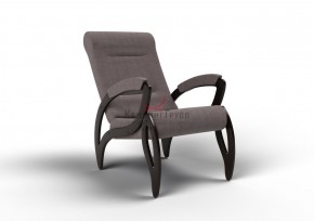 Кресло для отдыха Зельден 20-Т-ГР (ткань/венге) ГРАФИТ в Губкинском - gubkinskiy.ok-mebel.com | фото
