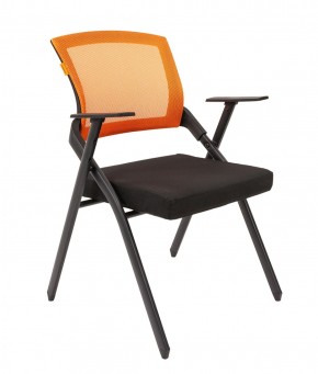 Кресло для посетителей CHAIRMAN NEXX (ткань стандарт черный/сетка DW-66) в Губкинском - gubkinskiy.ok-mebel.com | фото