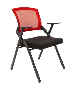 Кресло для посетителей CHAIRMAN NEXX (ткань стандарт черный/сетка DW-69) в Губкинском - gubkinskiy.ok-mebel.com | фото 1