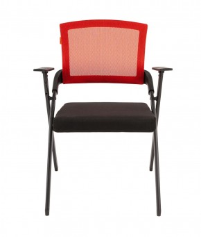 Кресло для посетителей CHAIRMAN NEXX (ткань стандарт черный/сетка DW-69) в Губкинском - gubkinskiy.ok-mebel.com | фото 2