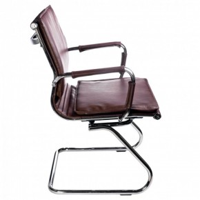 Кресло для посетителя Бюрократ CH-993-Low-V/Brown коричневый в Губкинском - gubkinskiy.ok-mebel.com | фото 2