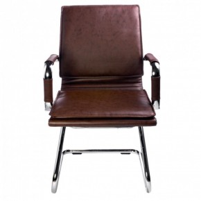 Кресло для посетителя Бюрократ CH-993-Low-V/Brown коричневый в Губкинском - gubkinskiy.ok-mebel.com | фото 4