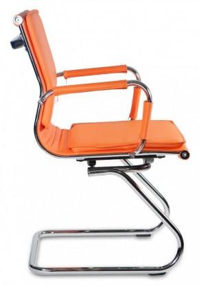 Кресло для посетителя Бюрократ CH-993-Low-V/orange оранжевый в Губкинском - gubkinskiy.ok-mebel.com | фото 2