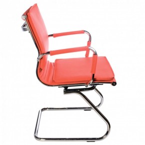 Кресло для посетителя Бюрократ CH-993-Low-V/Red красный в Губкинском - gubkinskiy.ok-mebel.com | фото 2