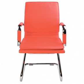 Кресло для посетителя Бюрократ CH-993-Low-V/Red красный в Губкинском - gubkinskiy.ok-mebel.com | фото 4