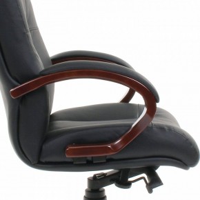 Кресло для руководителя Chairman 421 черный/орех темный, черный в Губкинском - gubkinskiy.ok-mebel.com | фото 5