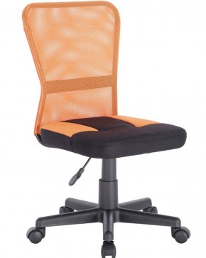 Кресло компактное BRABIX "Smart MG-313" черное/оранжевое, 531844 в Губкинском - gubkinskiy.ok-mebel.com | фото