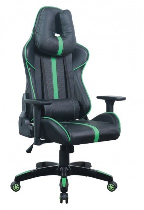Кресло компьютерное BRABIX "GT Carbon GM-120" (черное/зеленое) 531929 в Губкинском - gubkinskiy.ok-mebel.com | фото 1
