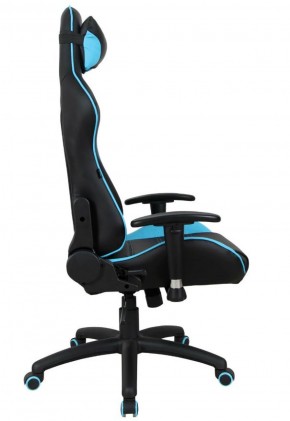 Кресло компьютерное BRABIX "GT Master GM-110" (черное/голубое) 531928 в Губкинском - gubkinskiy.ok-mebel.com | фото 3