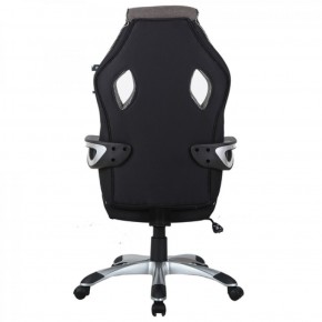 Кресло компьютерное BRABIX Techno GM-002 (ткань) черное/серое, вставки белые (531815) в Губкинском - gubkinskiy.ok-mebel.com | фото 6