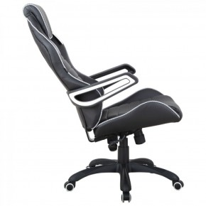 Кресло компьютерное BRABIX Techno Pro GM-003 (экокожа черное/серое, вставки серые) 531814 в Губкинском - gubkinskiy.ok-mebel.com | фото 6