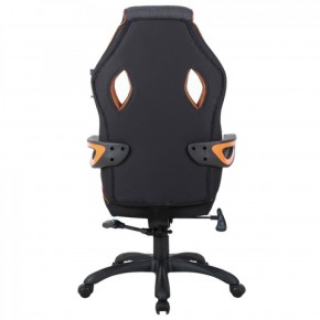 Кресло компьютерное BRABIX Techno Pro GM-003 (ткань черное/серое, вставки оранжевые) 531813 в Губкинском - gubkinskiy.ok-mebel.com | фото 5