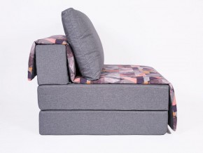Кресло-кровать бескаркасное Харви (серый-сноу манго) в Губкинском - gubkinskiy.ok-mebel.com | фото 3