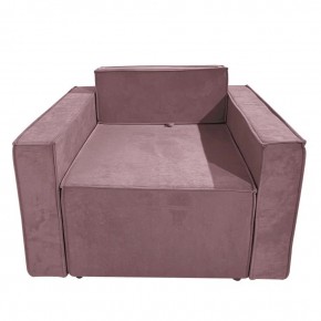 Кресло-кровать Принц КК1-ВР (велюр розовый) в Губкинском - gubkinskiy.ok-mebel.com | фото