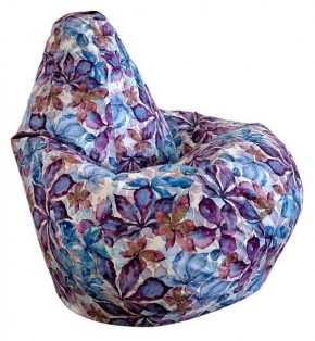 Кресло-мешок Цветы L в Губкинском - gubkinskiy.ok-mebel.com | фото