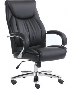Кресло офисное BRABIX PREMIUM "Advance EX-575" (хром, экокожа, черное) 531825 в Губкинском - gubkinskiy.ok-mebel.com | фото