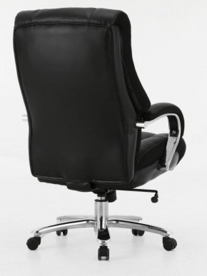 Кресло офисное BRABIX PREMIUM "Bomer HD-007" (рециклированная кожа, хром, черное) 531939 в Губкинском - gubkinskiy.ok-mebel.com | фото 4