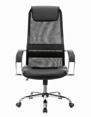 Кресло офисное BRABIX PREMIUM "Stalker EX-608 CH" (хром, ткань-сетка/кожзам, черное) 532091 в Губкинском - gubkinskiy.ok-mebel.com | фото 3