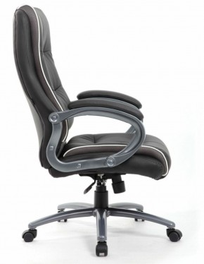 Кресло офисное BRABIX PREMIUM "Strong HD-009" (экокожа черная, ткань серая) 531945 в Губкинском - gubkinskiy.ok-mebel.com | фото 3